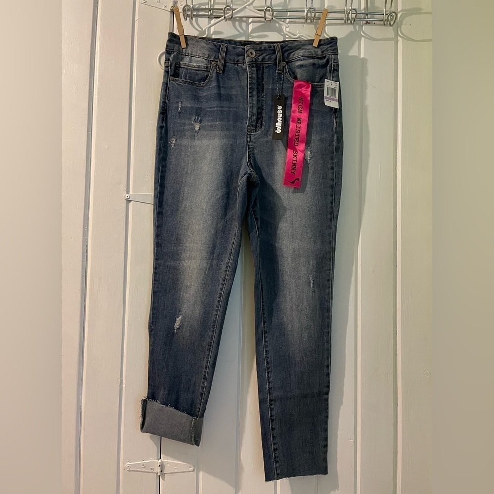 Dollhouse high rise skinny jeans size 11 (30 waist) NWT